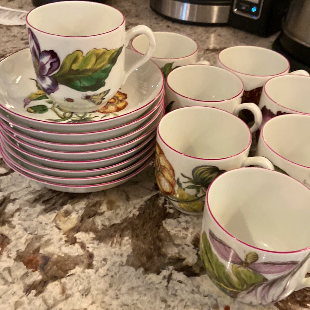 MOTTAHEDEH: Vista Alegre-Portugal - 16 pieces (Set of 8) PERFECT CONDITION!